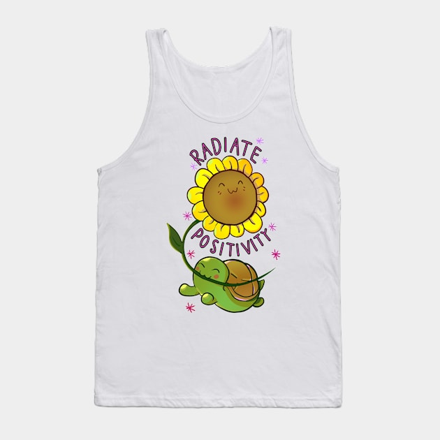 RADIATE POSITIVITY <3 Tank Top by rocktheshirt